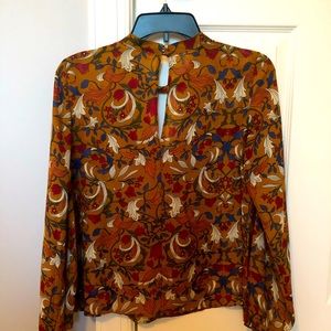 Long sleeve boho shirt